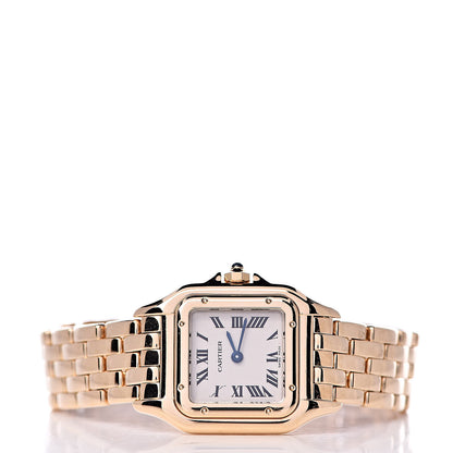 Cartier 18K Yellow Gold 22mm Panthere Quartz Watch 3 of 9