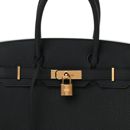 Hermes Togo Birkin 30 Black 7 of 10