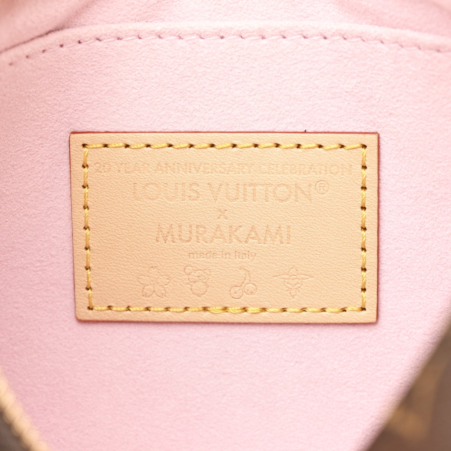 LV X TM Monogram Cherry Blossom Boulogne Sakura Brown