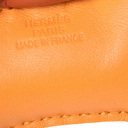 Hermes Milo Lambskin Grigri Rodeo Horse Bag Charm PM Jaune D'Or Bleu Agate Cornaline 3 of 4