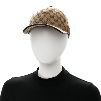 Gucci Monogram Web Baseball Hat L Beige Cocoa 2 of 10