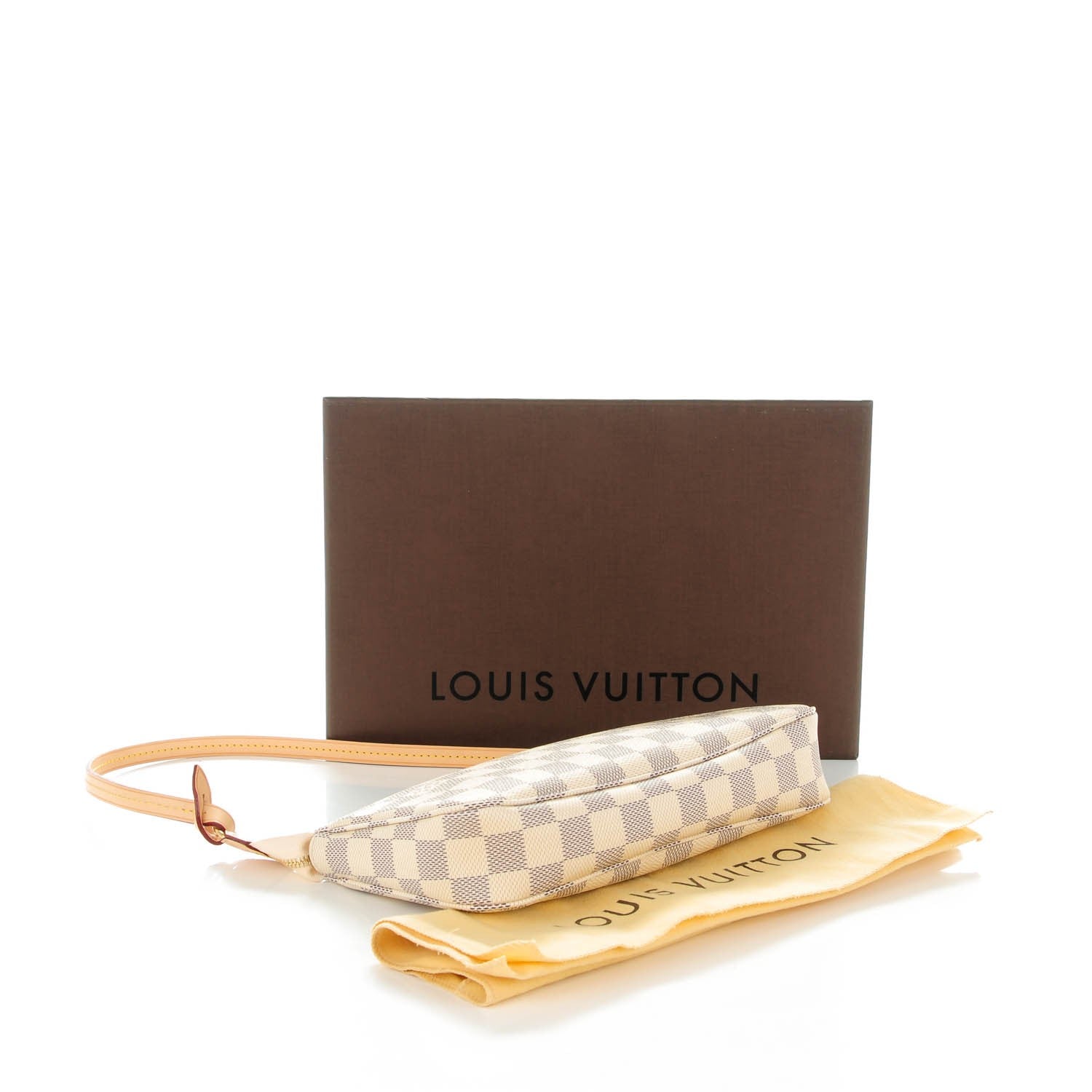 Louis Vuitton Damier Azur Pochette Accessories NM 4 of 7