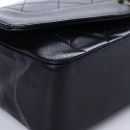 Chanel Lambskin Quilted Medium Single Flap Black 12 of 21