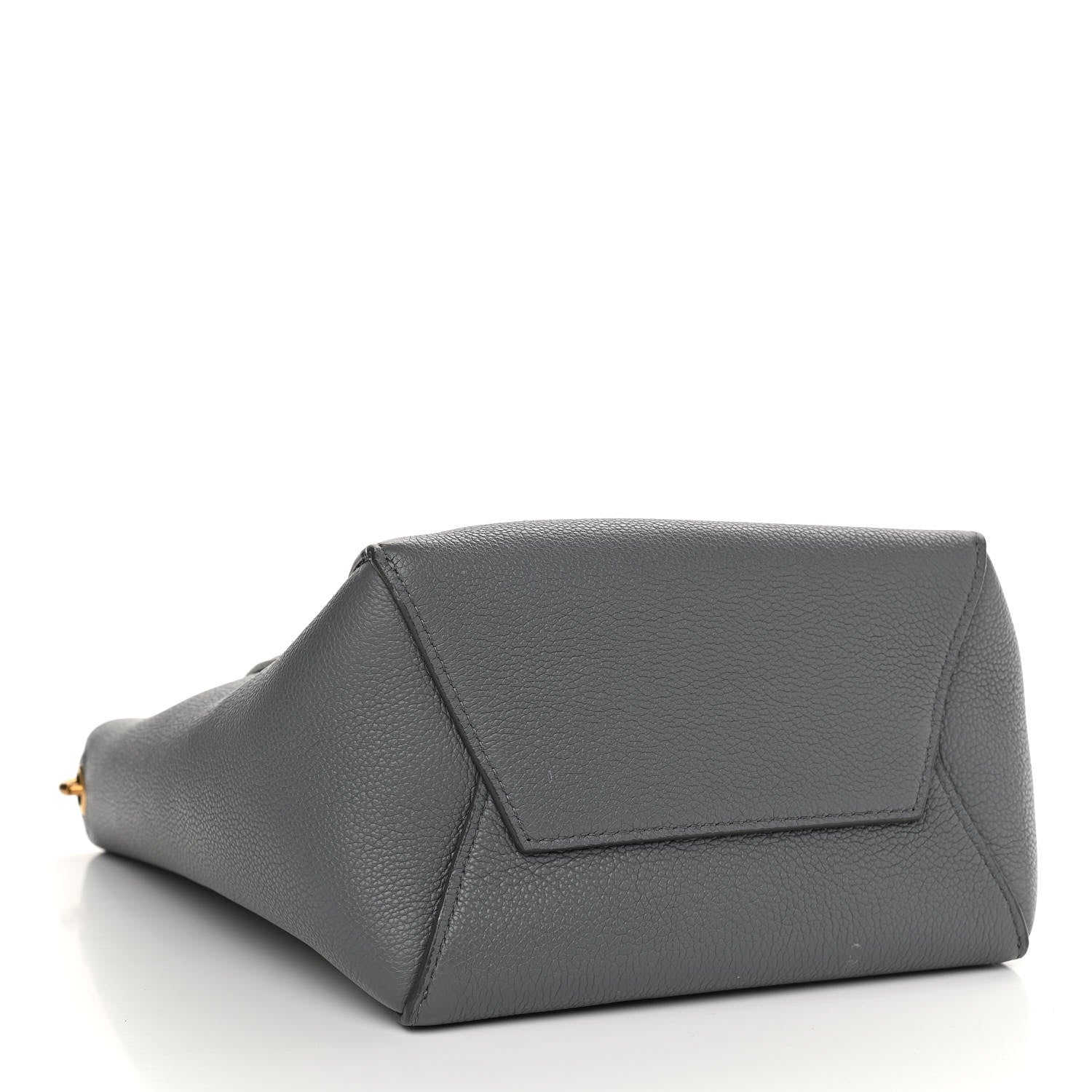 Celine Soft Grained Calfskin Small Sangle Bucket Bag Grey 4 of 11