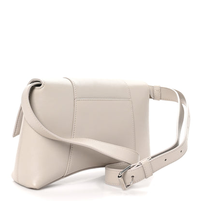 Balenciaga Semi Shiny Smooth Calfskin XS Downtown Shoulder Bag Cold Beige 3 of 12