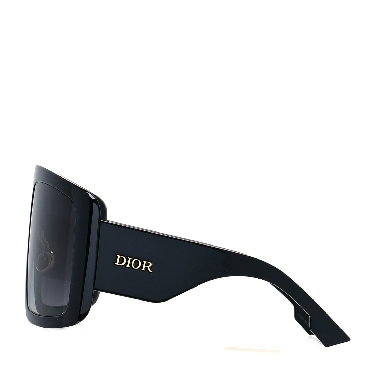 Acetate DiorSo Light 1 Shield Sunglasses Black