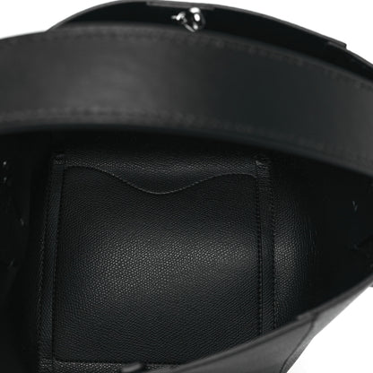 Christian Louboutin Calfskin Empire Spike Studded Mini Cabachic Bucket Bag Black 5 of 9