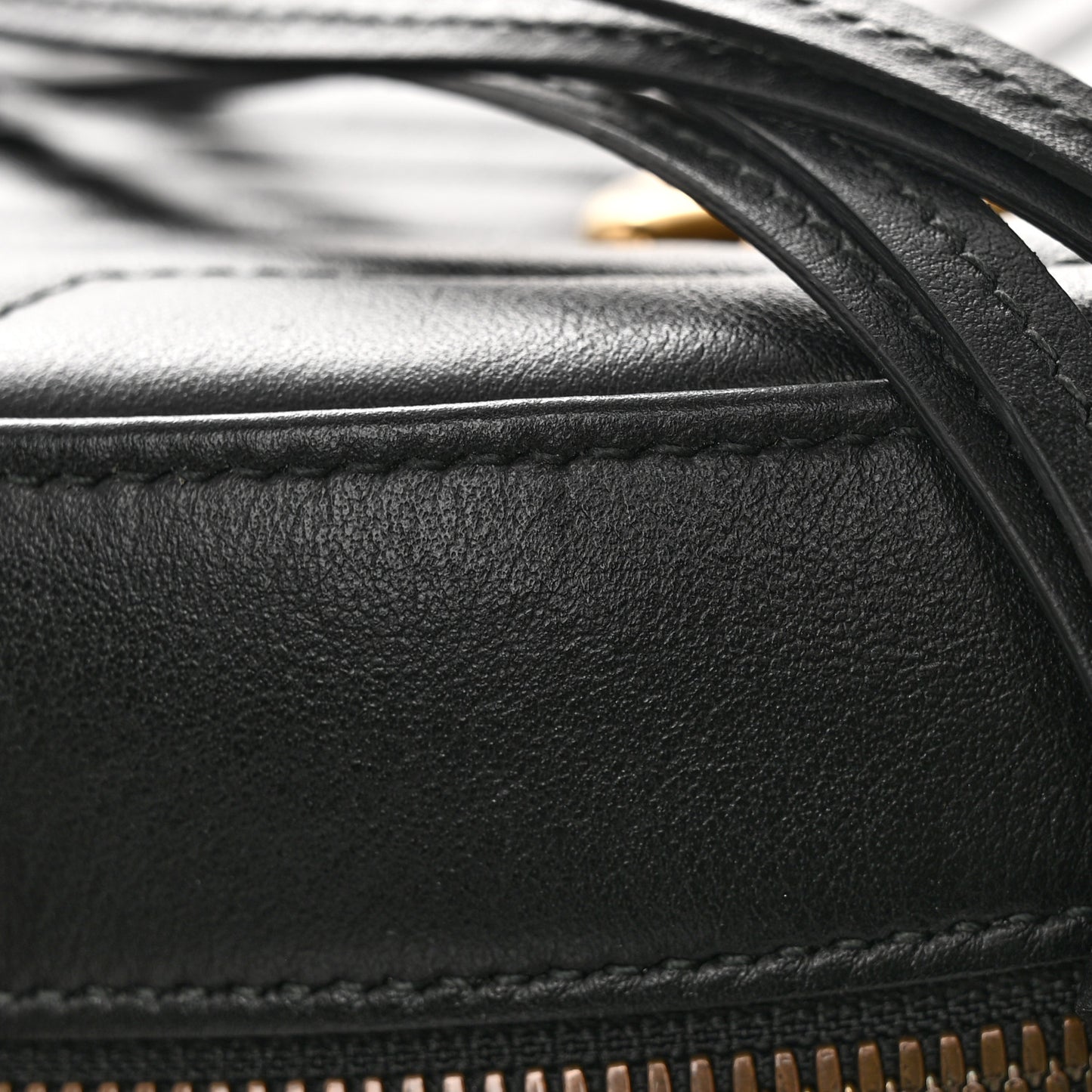 Calfskin Matelasse GG Marmont Backpack Black