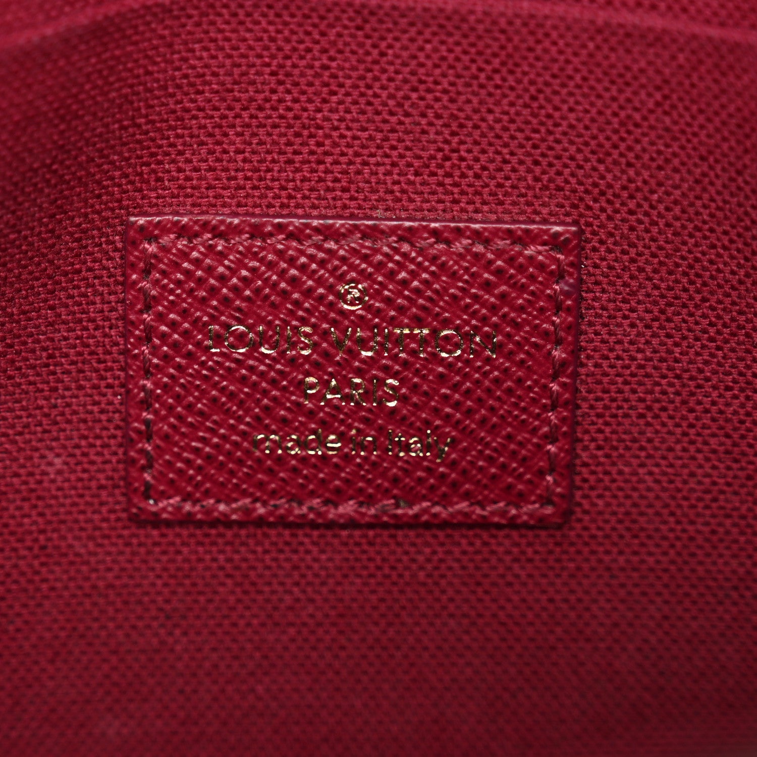 Louis Vuitton Monogram Pochette Felicie Chain Wallet Fuchsia 7 of 14