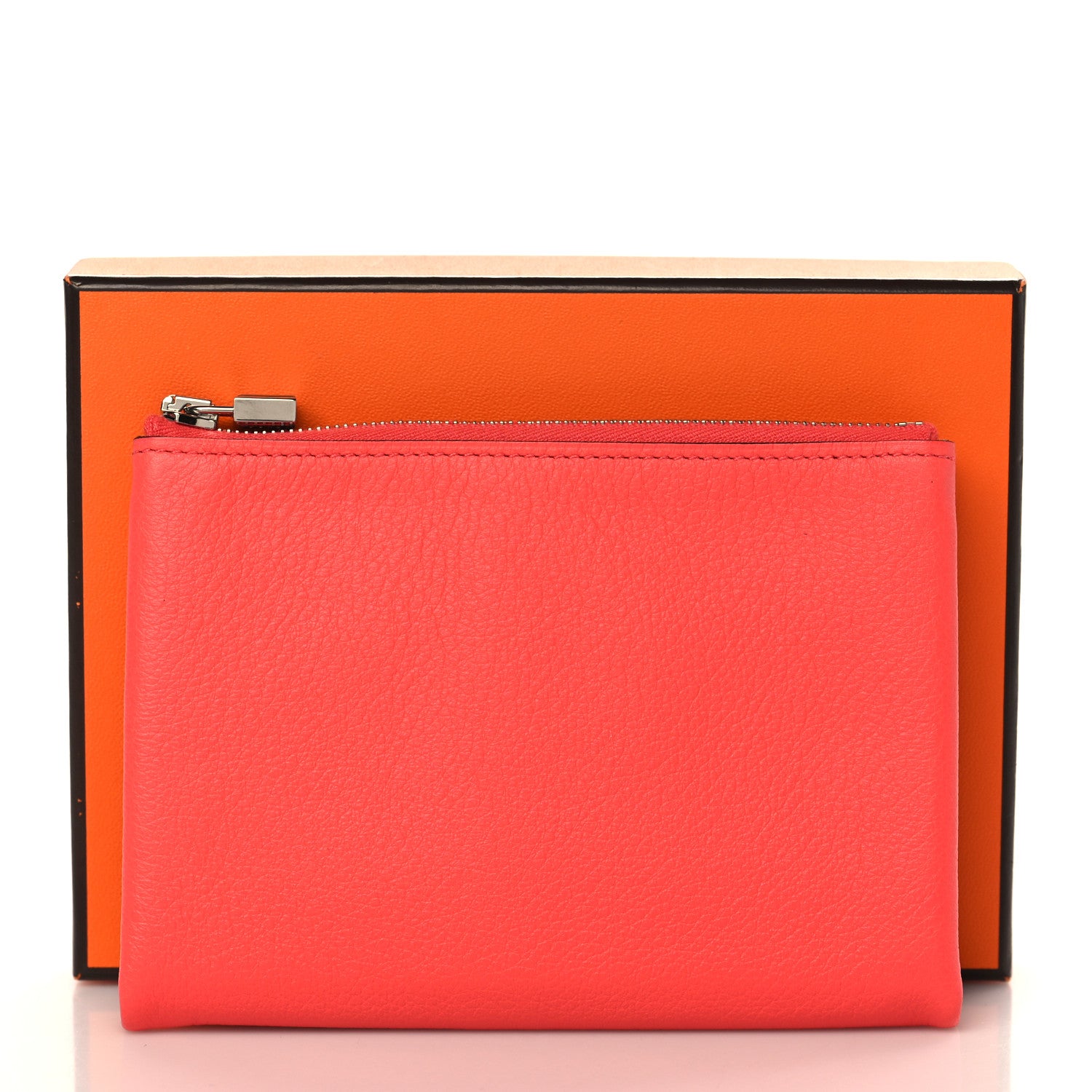 Hermes Evercolor Small Atout Pouch Rose Texas Blush 8 of 8