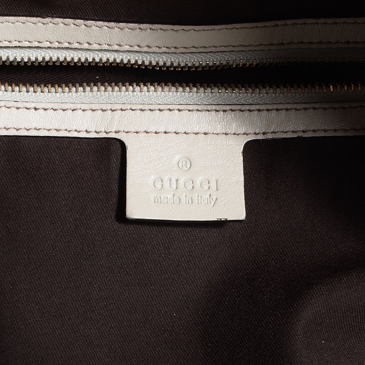 Gucci Monogram Medium Pelham Hobo Off White 6 of 7