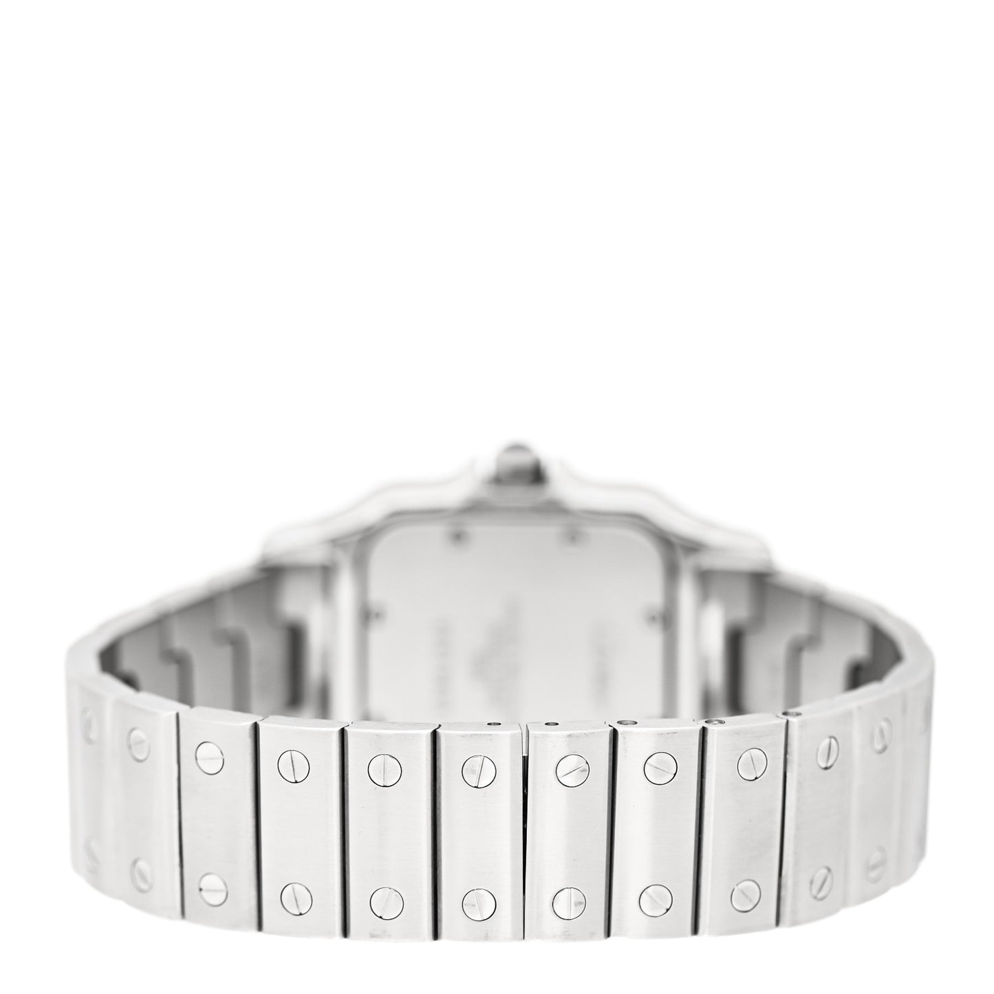 Stainless Steel 29mm Santos De Cartier Galbee Quartz Watch