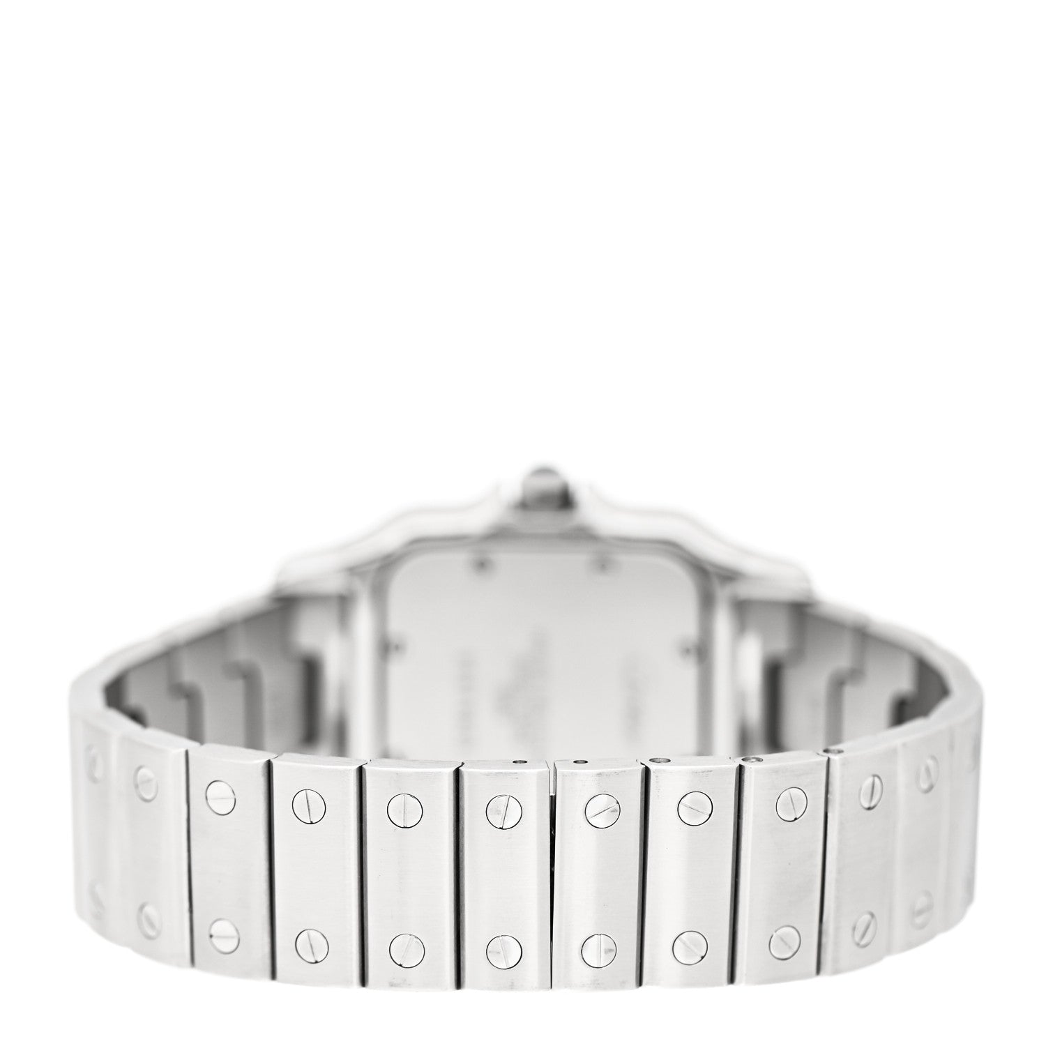 Cartier Stainless Steel 29mm Santos De Cartier Galbee Quartz Watch 3 of 4
