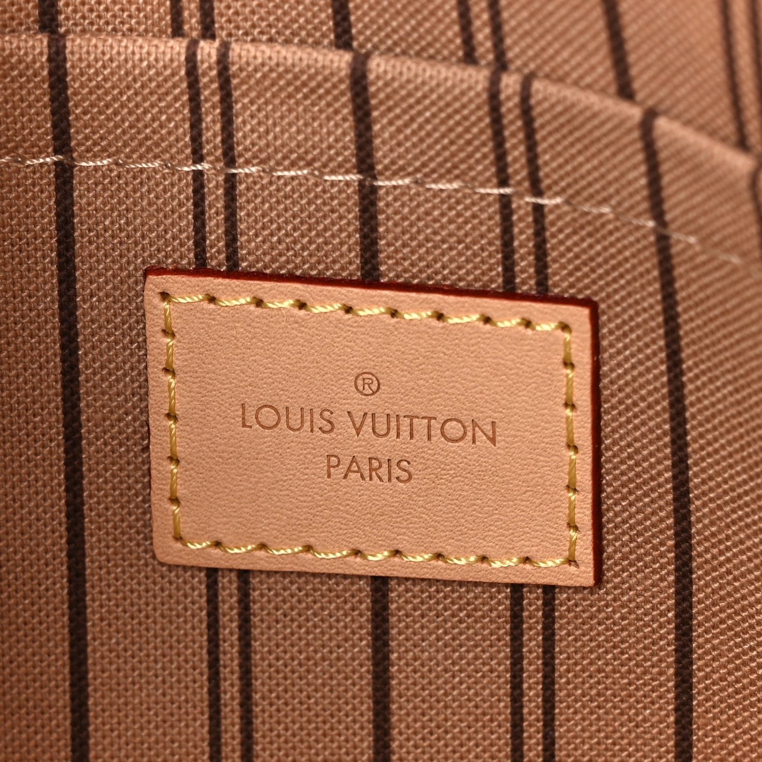 Louis Vuitton Monogram Neverfull MM GM Pochette 6 of 9