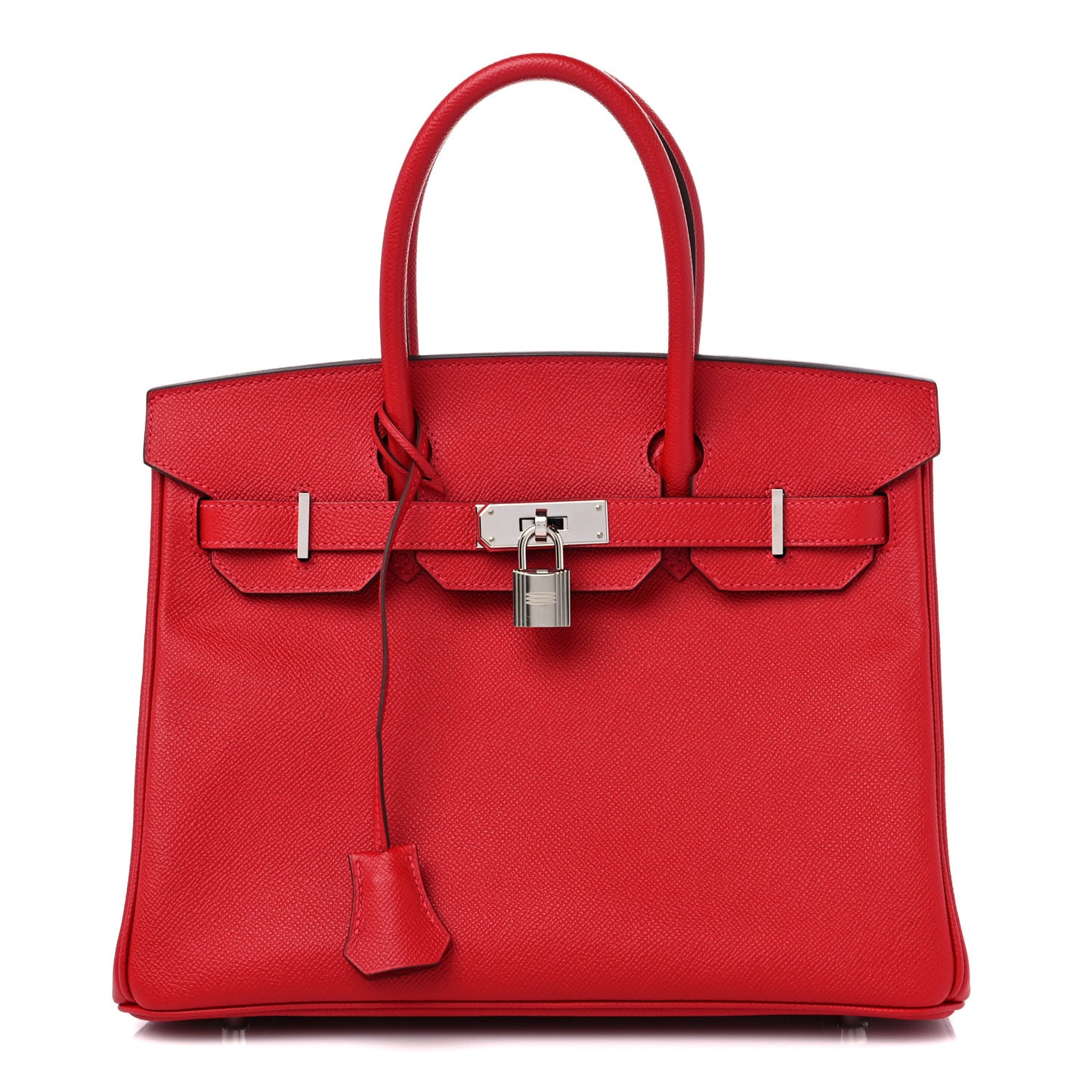 Epsom Birkin 30 Rouge Casaque