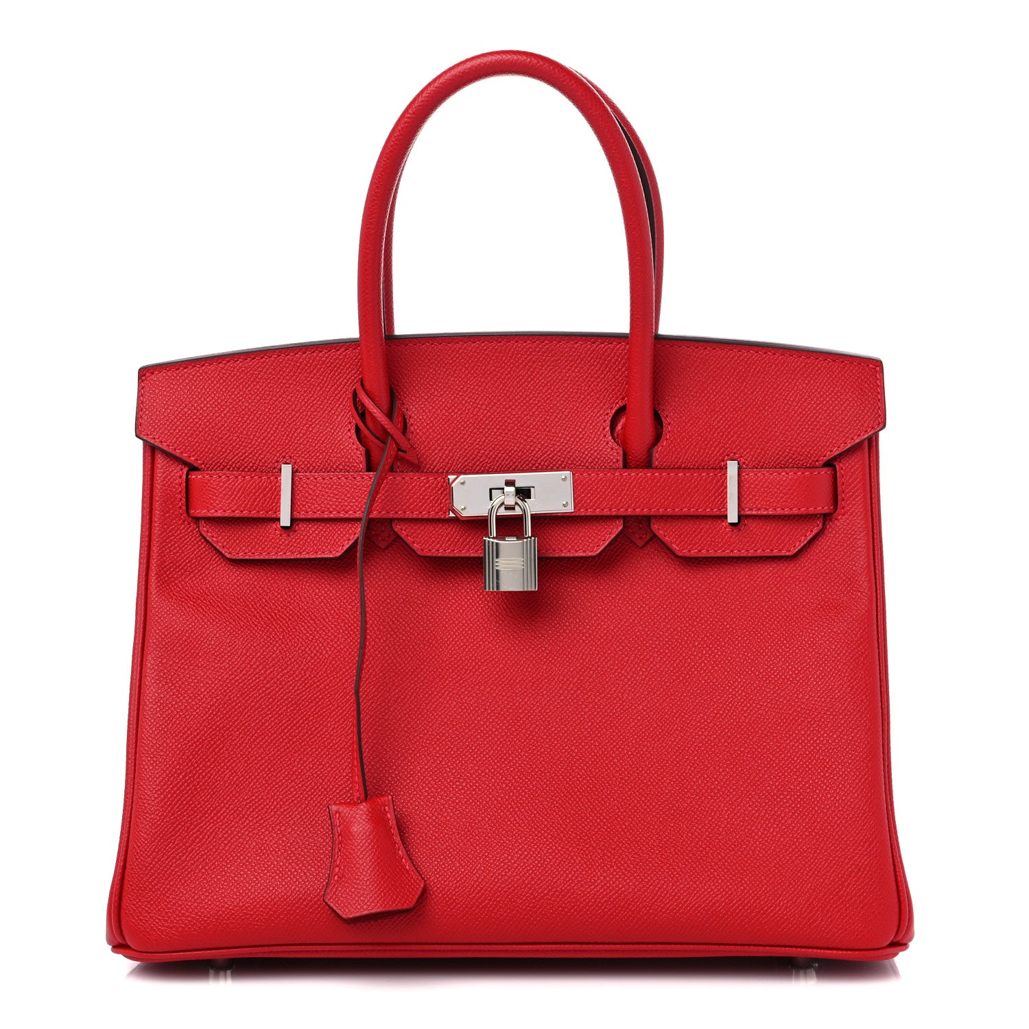 Hermes Epsom Birkin 30 Rouge Casaque 1 of 11