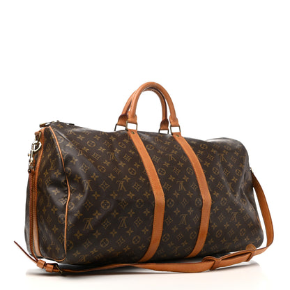 Louis Vuitton Monogram Keepall Bandouliere 55 3 of 16