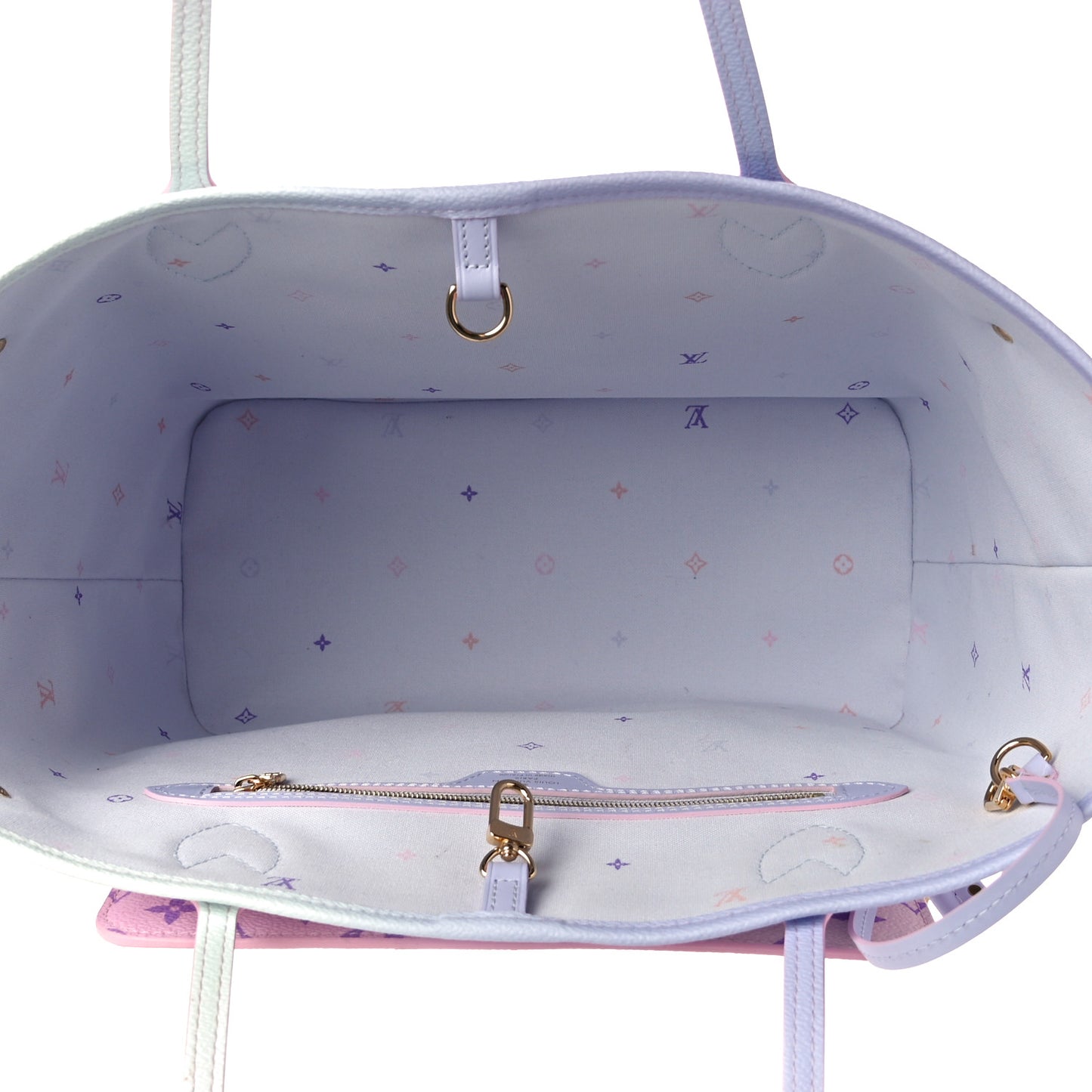 Monogram Giant Spring In The City Neverfull MM Sunrise Pastel