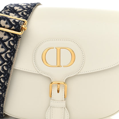Christian Dior Box Calfskin Large Bobby Flap White 8 of 10