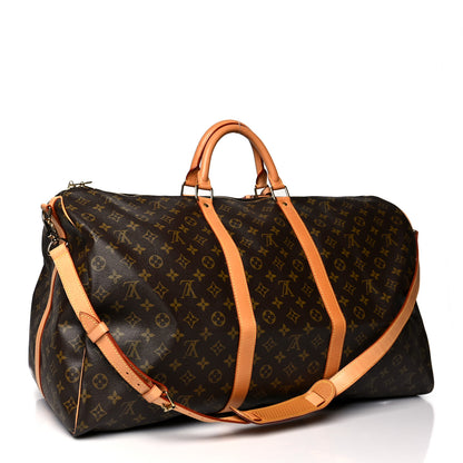 Louis Vuitton Monogram Keepall Bandouliere 60 3 of 12
