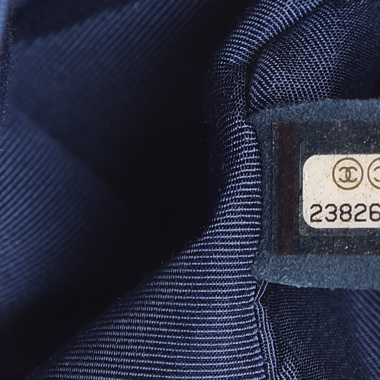 Chanel Caviar Quilted Medium Boy Flap Blue 7 of 13