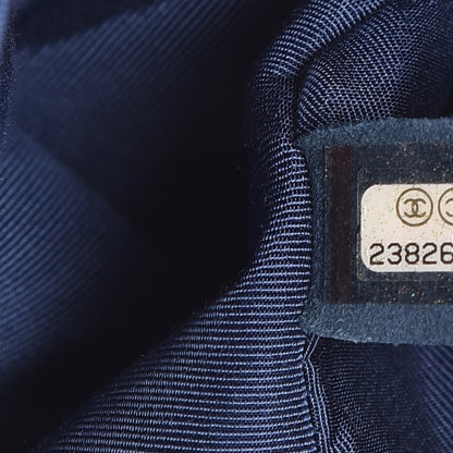 Chanel Caviar Quilted Medium Boy Flap Blue 7 of 13