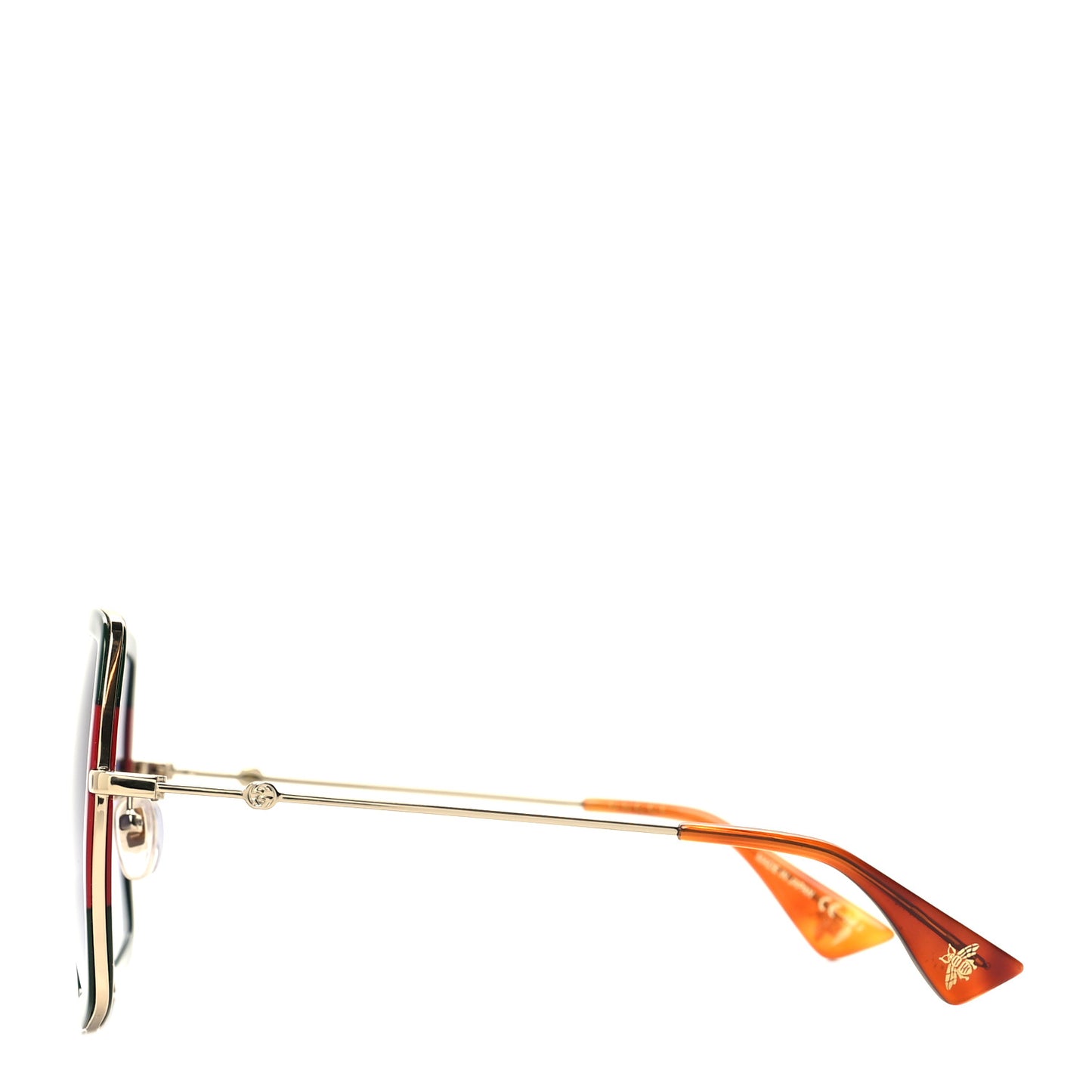 Square Frame Web GG0106S Sunglasses Tortoise