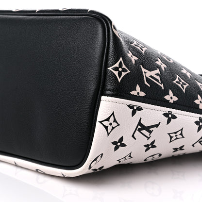 Louis Vuitton Empreinte Spring In The City Neverfull MM Black White Pink 8 of 9