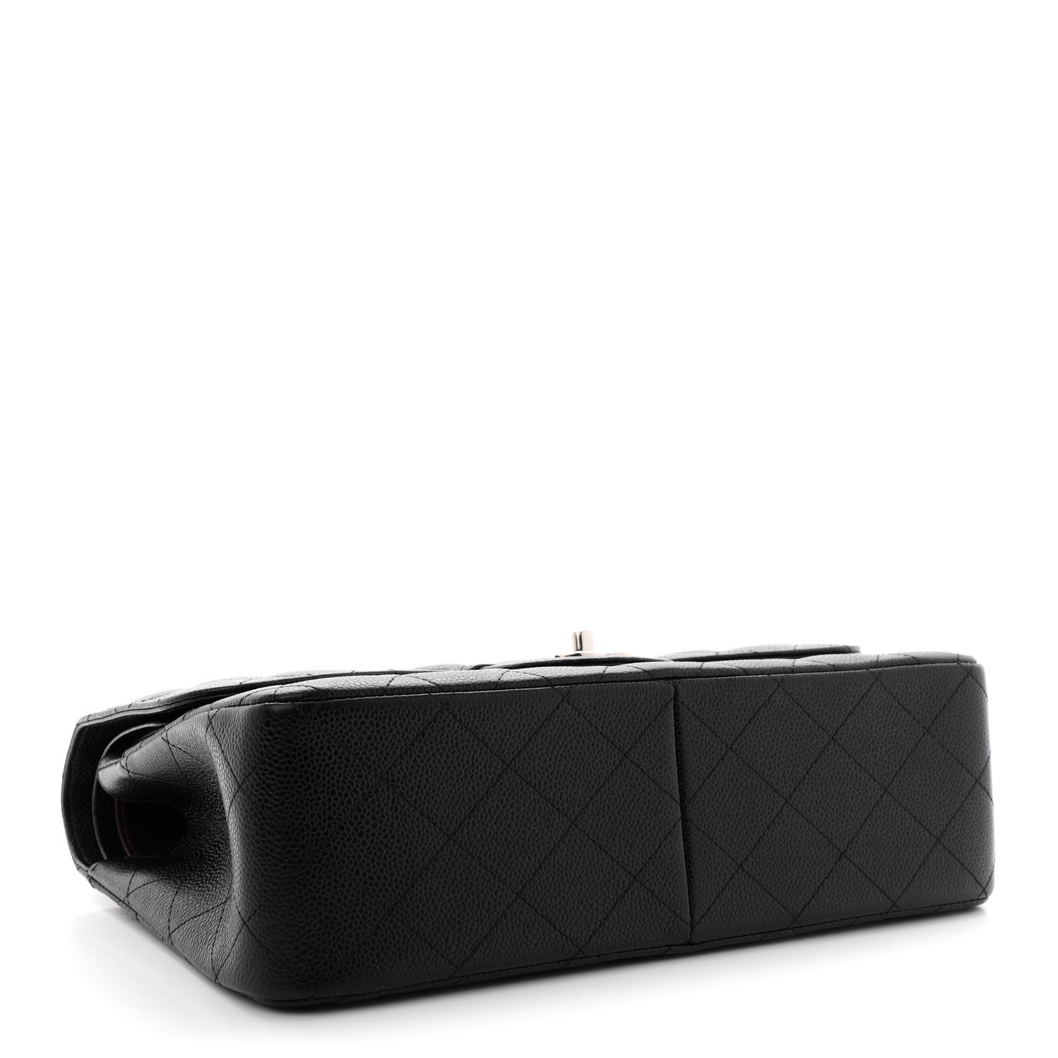 Chanel Caviar Quilted Jumbo Double Flap Black 4 of 11