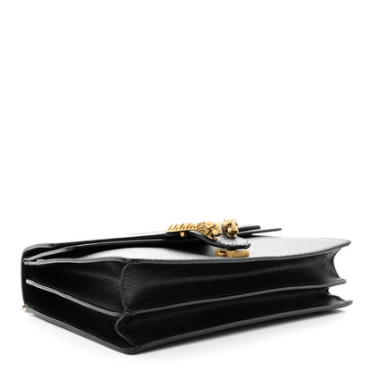 Gucci Calfskin Web Medium Dionysus Shoulder Bag Black 4 of 15