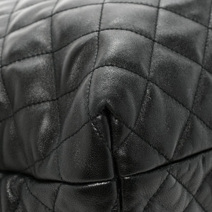 Saint Laurent Lambskin Quilted Maxi Icare Shopping Tote Black 14 of 17