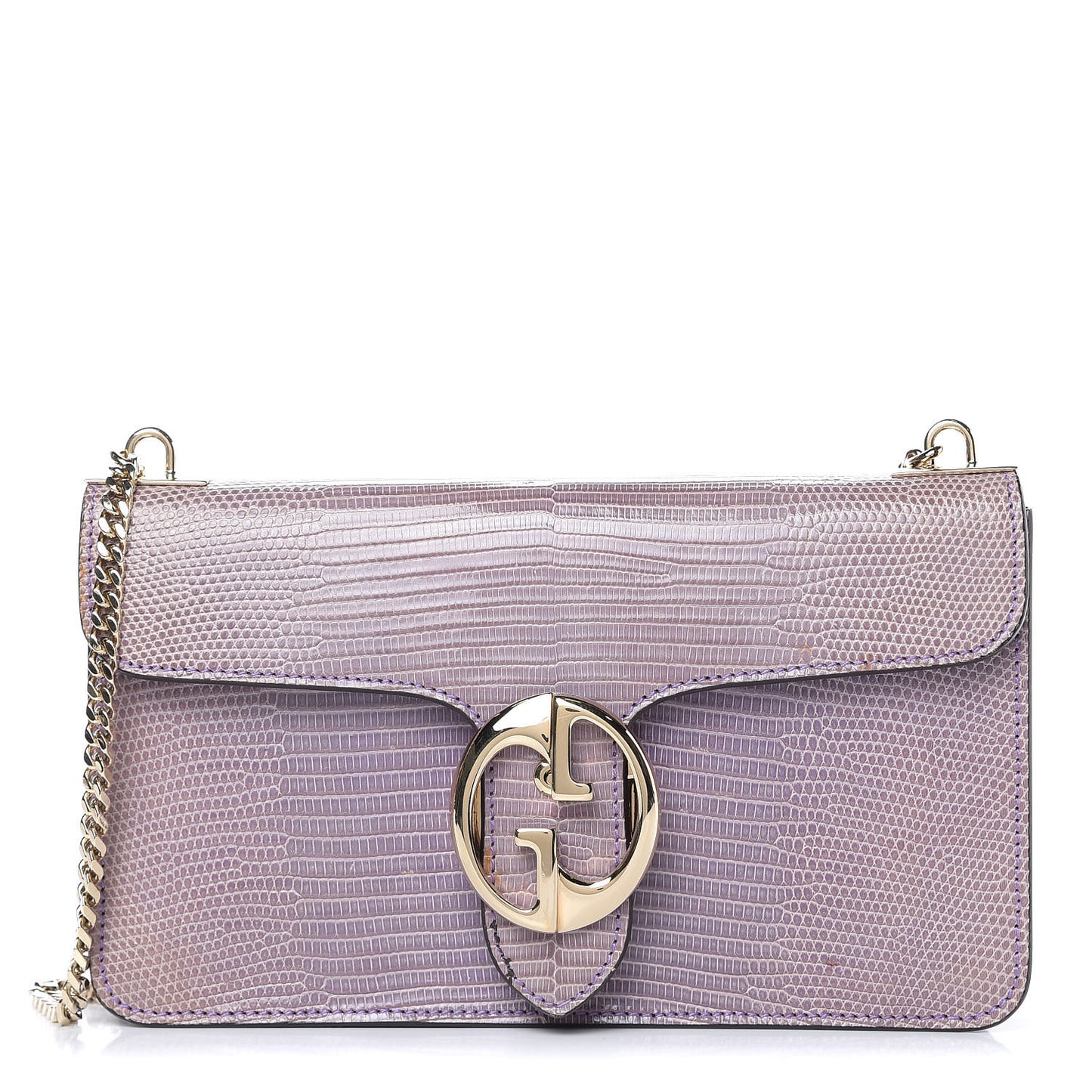 Lizard 1973 Chain Shoulder Bag Purple