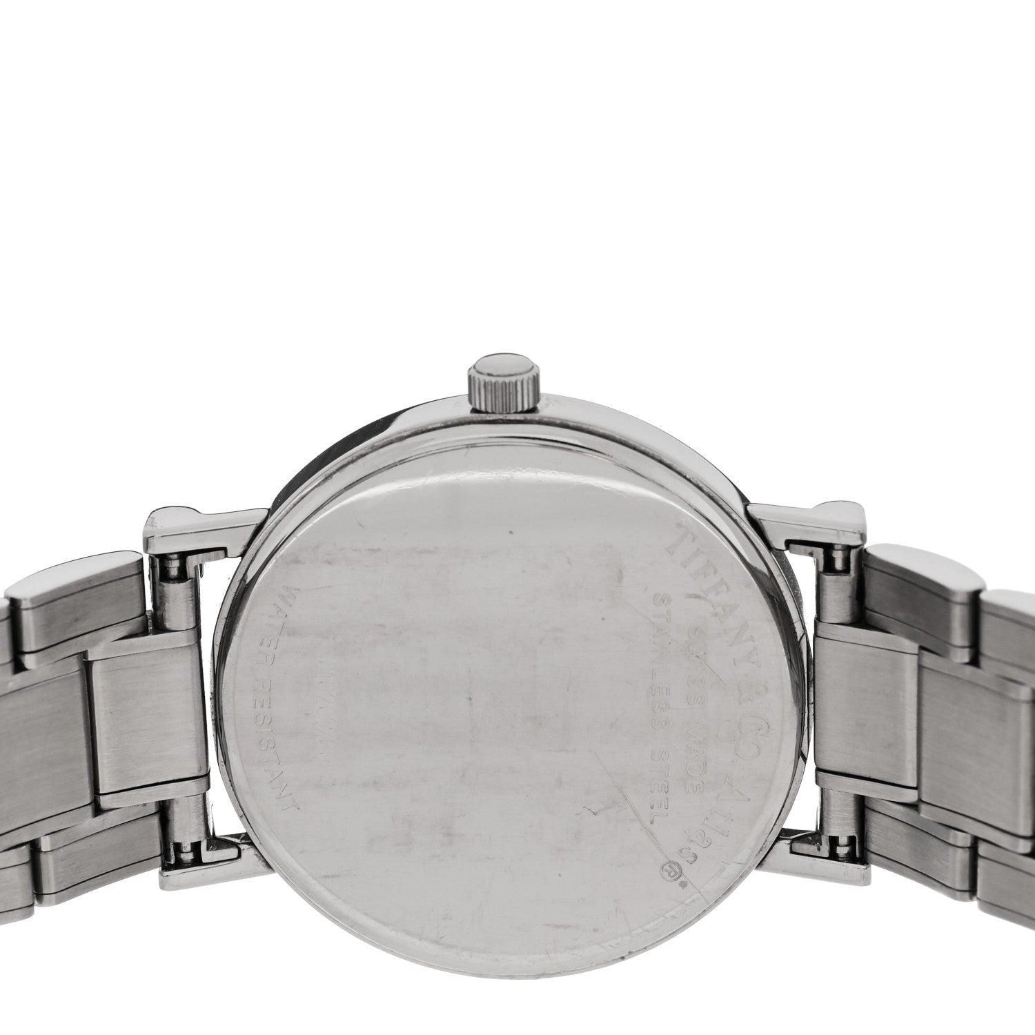 Tiffany Stainless Steel 33mm Atlas Quartz Watch Black 4 of 4