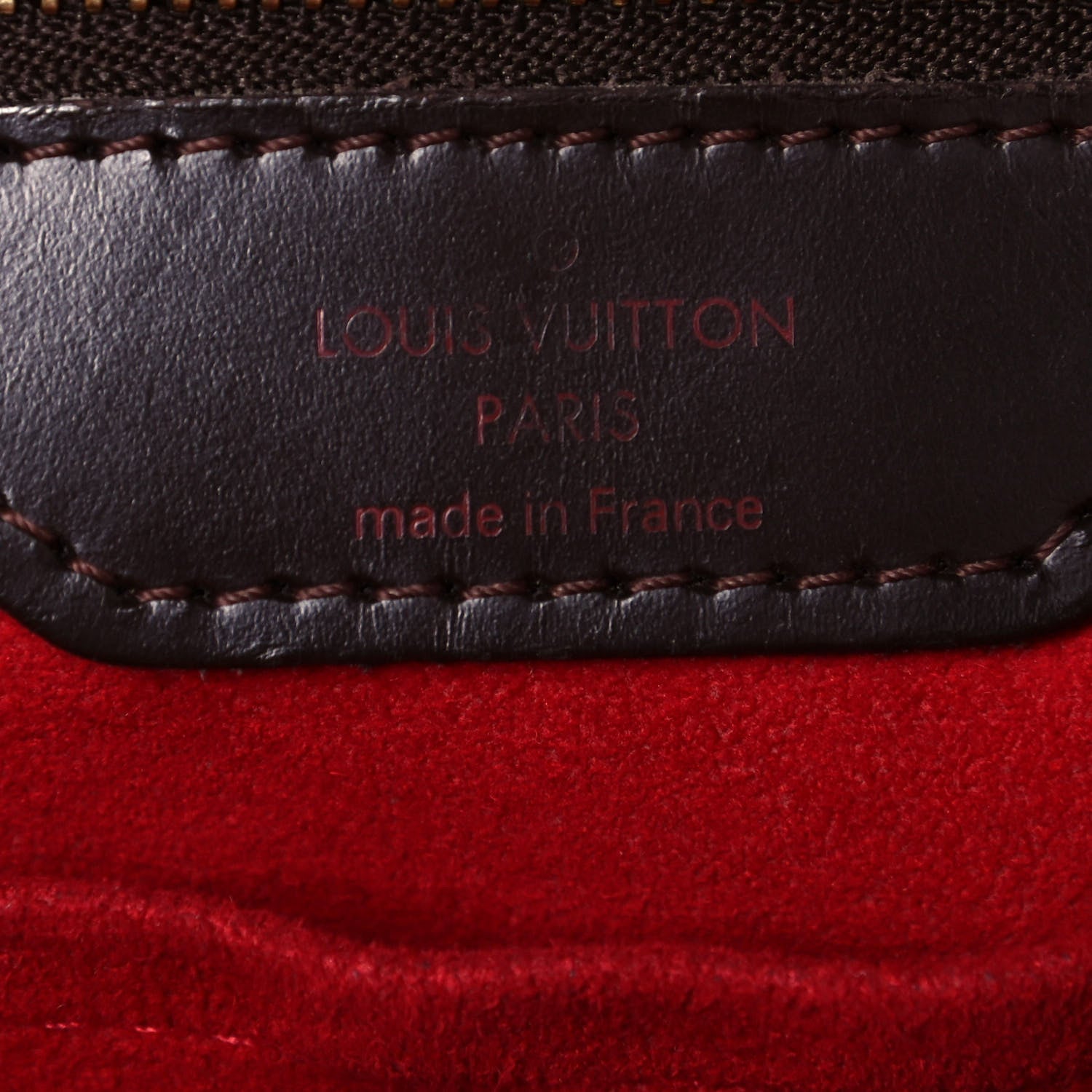 Louis Vuitton Damier Ebene Hampstead GM 6 of 16