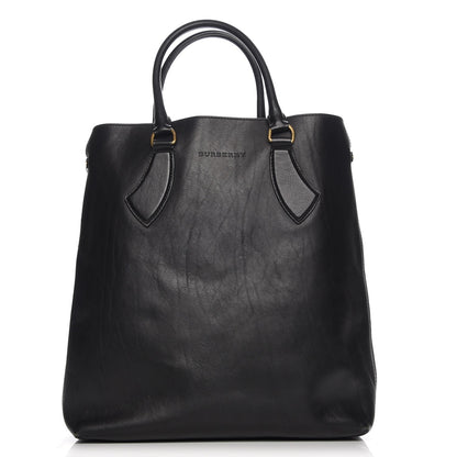 Burberry Calfskin Small Mens Tote Black 1 of 10
