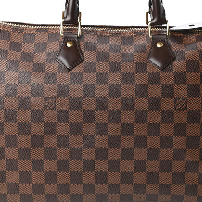 Louis Vuitton Damier Ebene Speedy 35 10 of 10