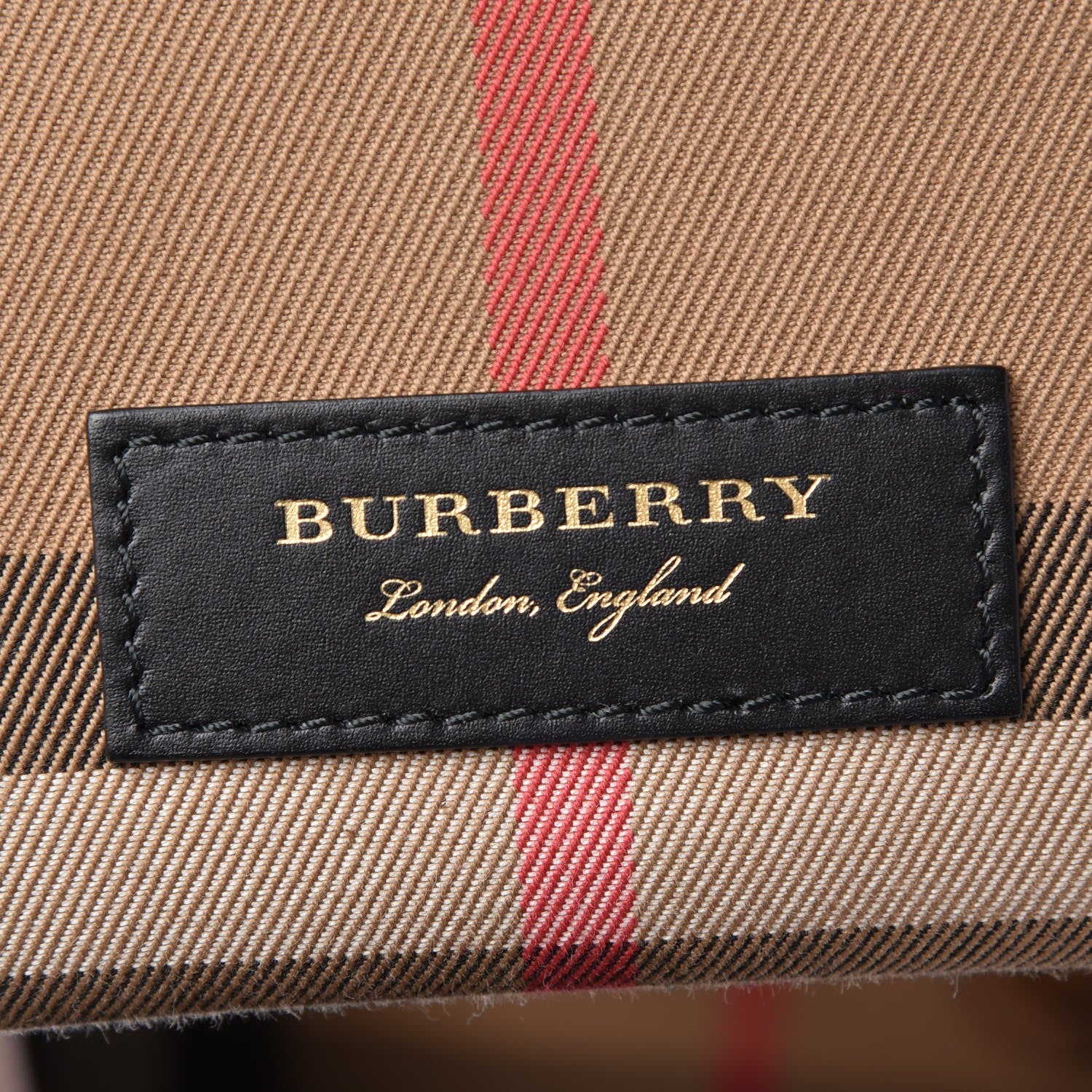 Burberry Grainy Calfskin Medium Honeybrook Tote Dark Sand 7 of 10