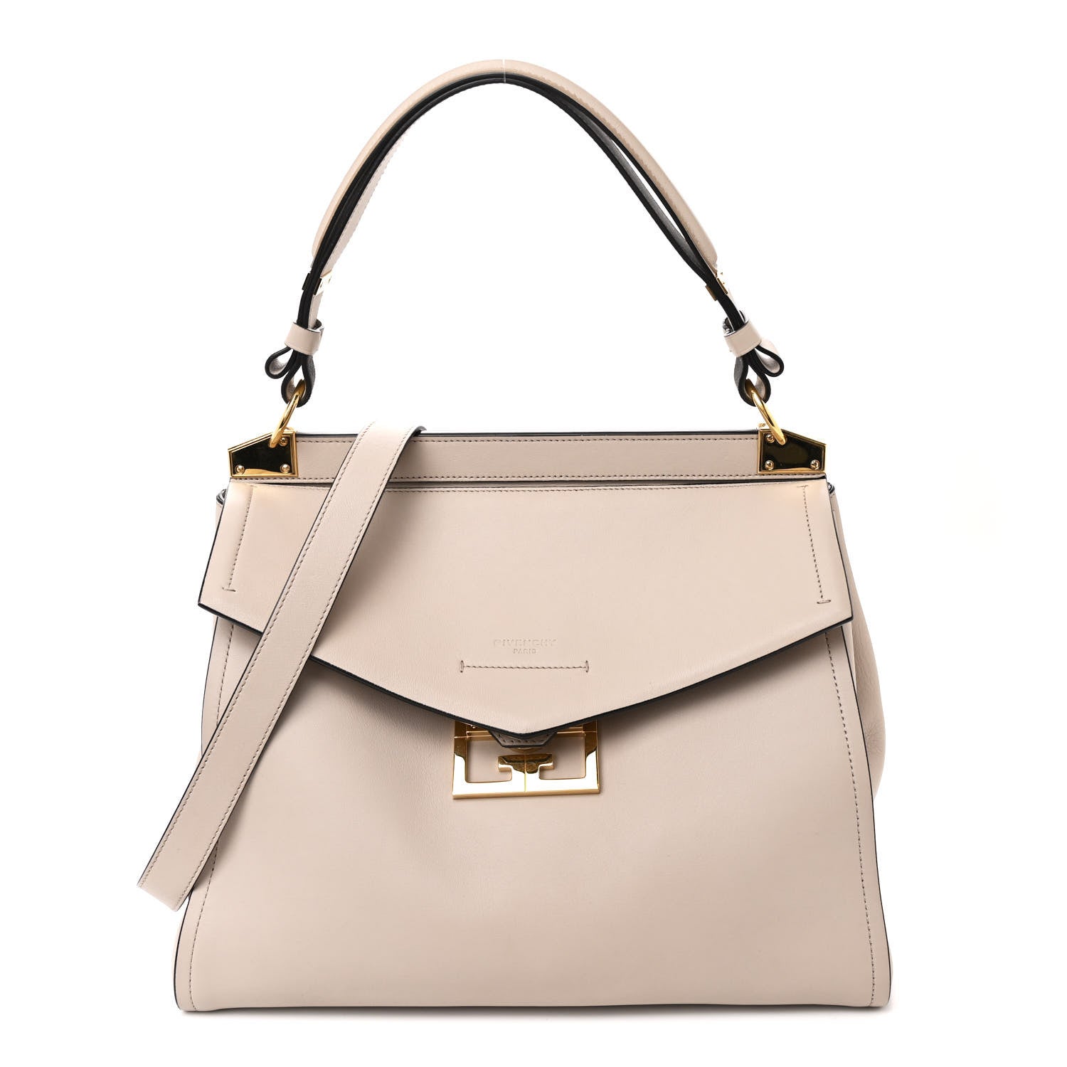 Givenchy Calfskin Medium Mystic Shoulder Bag Natural 1 of 13