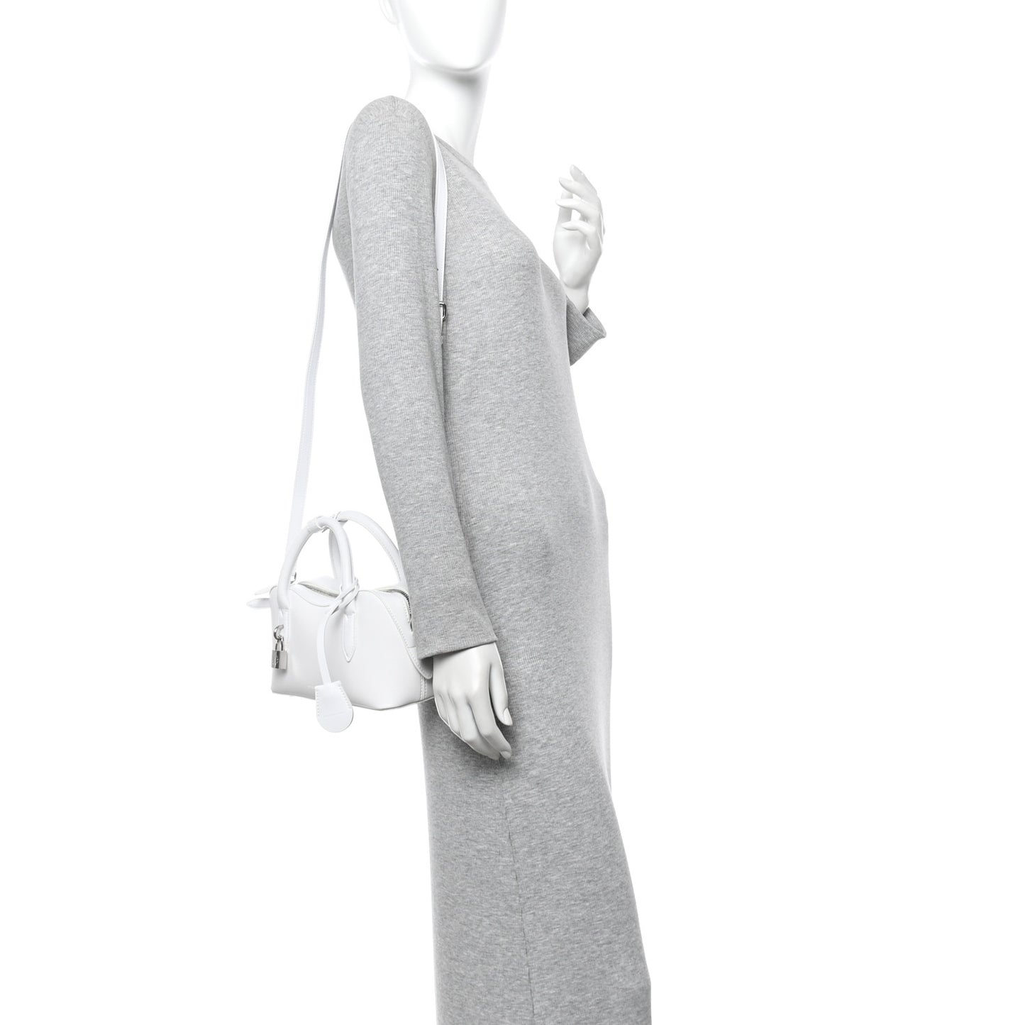 Eco Grainy Alter Mat Ryder Crossbody Optic White