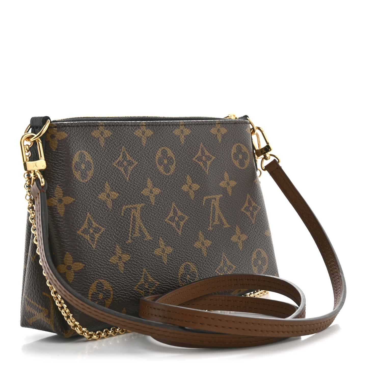 Monogram Pallas Clutch Black