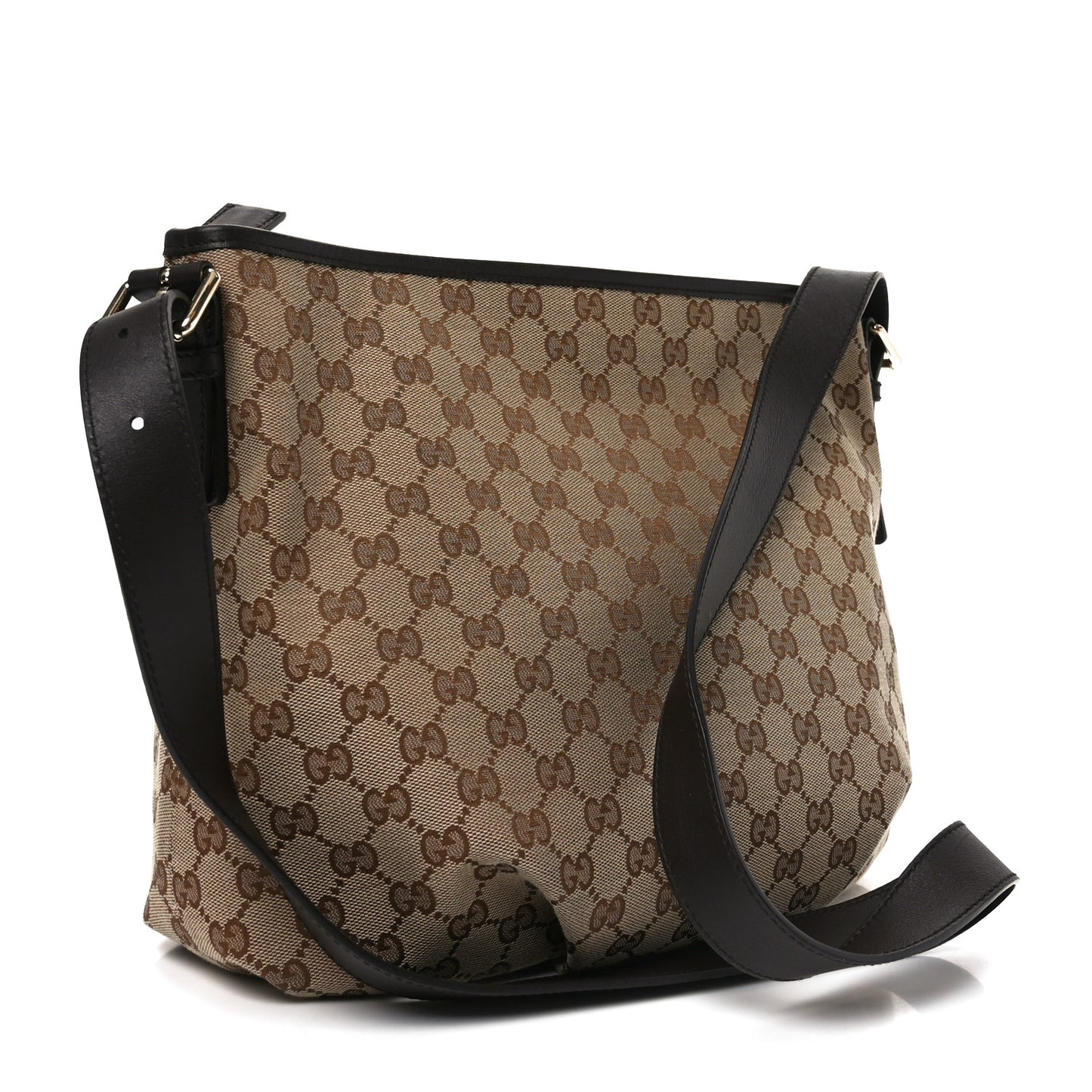 Monogram Messenger Bag Dark Brown