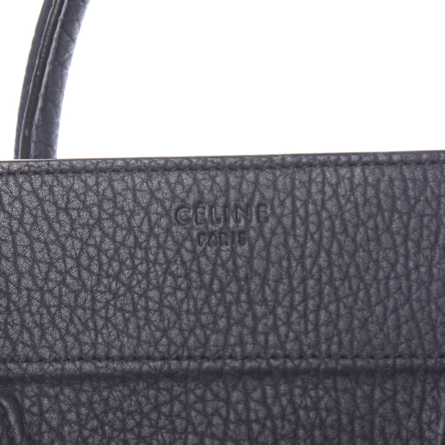 Bullhide Calfskin Medium Phantom Luggage Navy Blue
