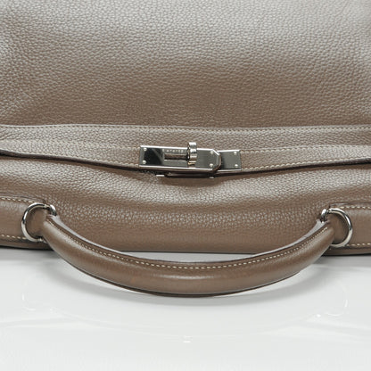 Hermes Togo Kelly Retourne 32 Etoupe 11 of 27