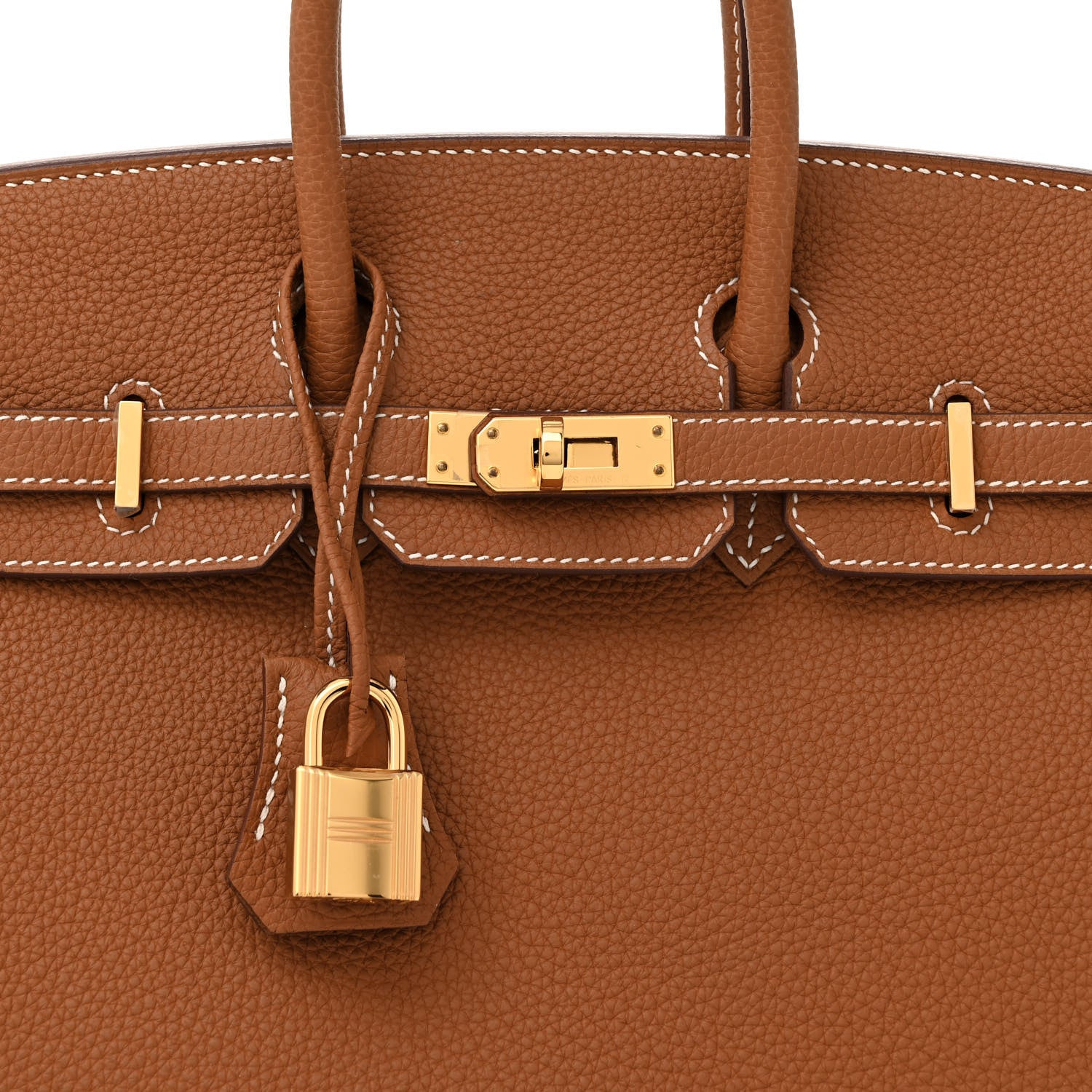 Hermes Togo Birkin 25 Gold 8 of 11