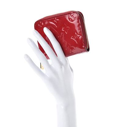 Louis Vuitton Vernis Zippy Coin Purse Pomme D'Amour 2 of 11
