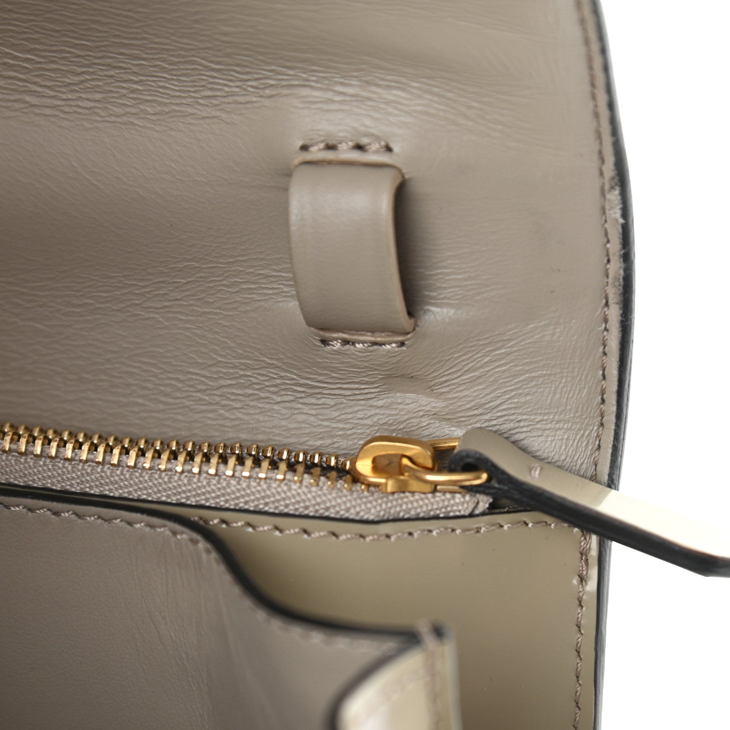 Celine Spazzolato Calfskin Medium Classic Box Flap Bag Quartz 12 of 14