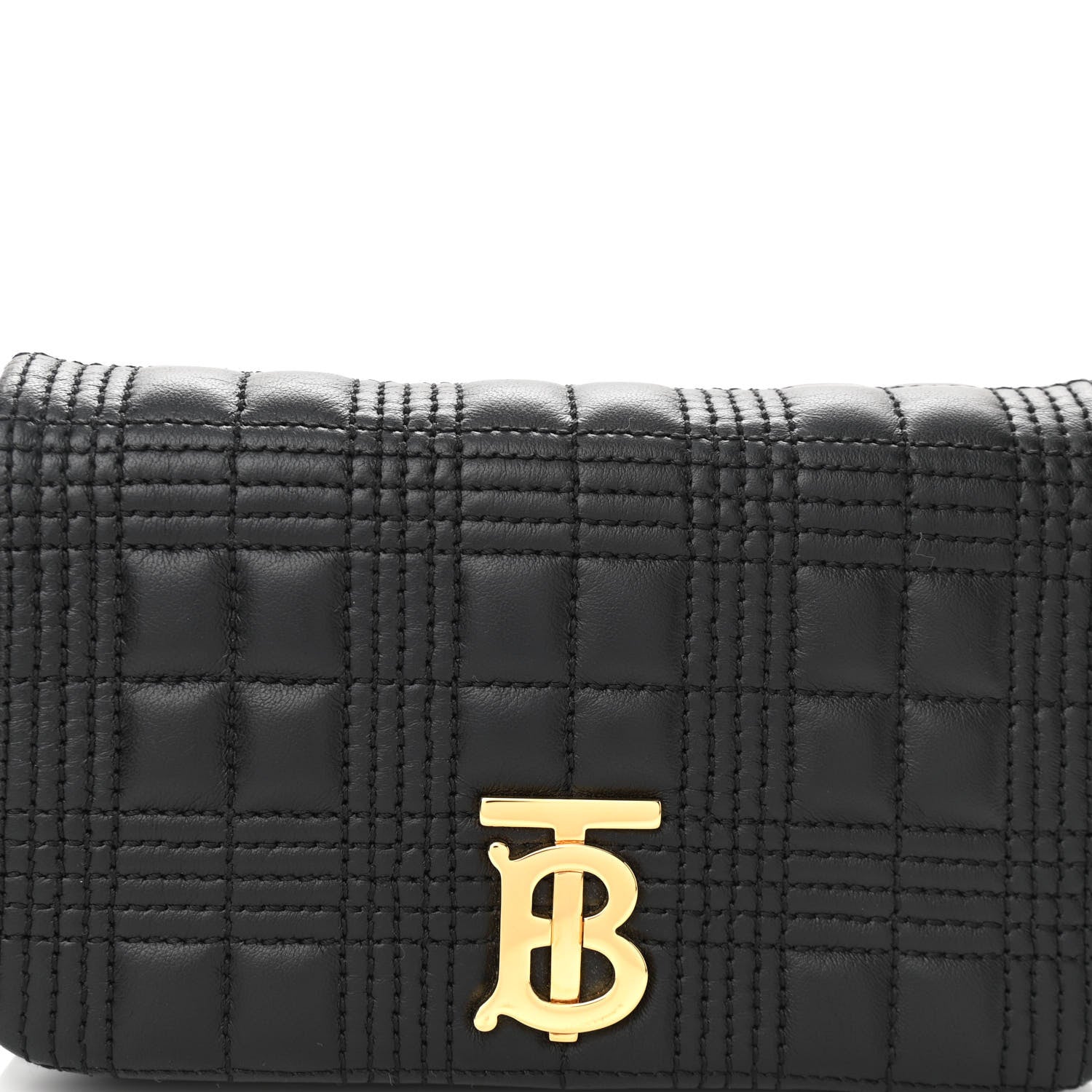 Burberry Lambskin Quilted Lola Bum Bag Black 8 of 11