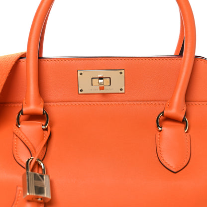 Hermes Swift Toolbox 20 Orange Capucine 8 of 12