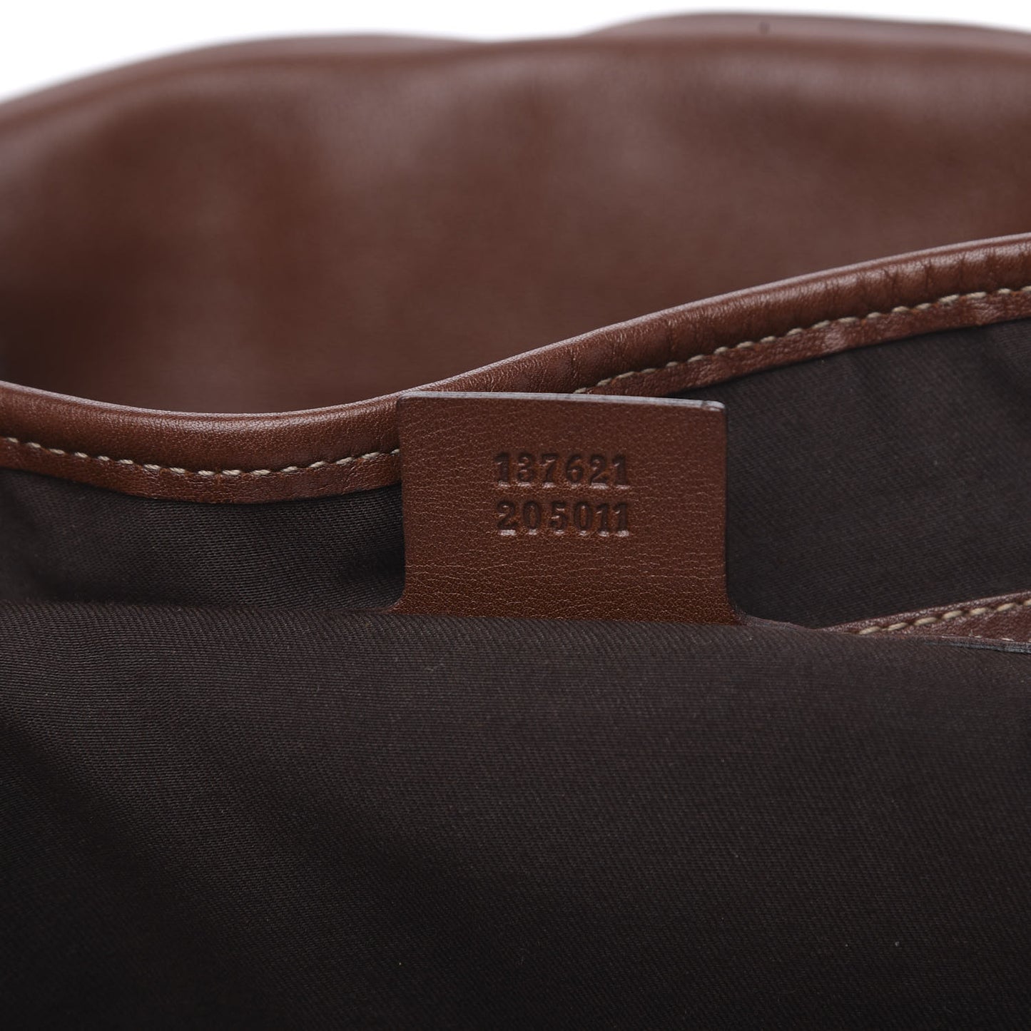 Calfskin Pelham Shoulder Bag Brown