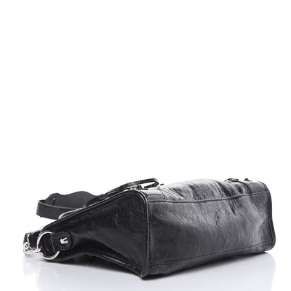 Balenciaga Agneau Classic Silver Hardware S City Black 4 of 8